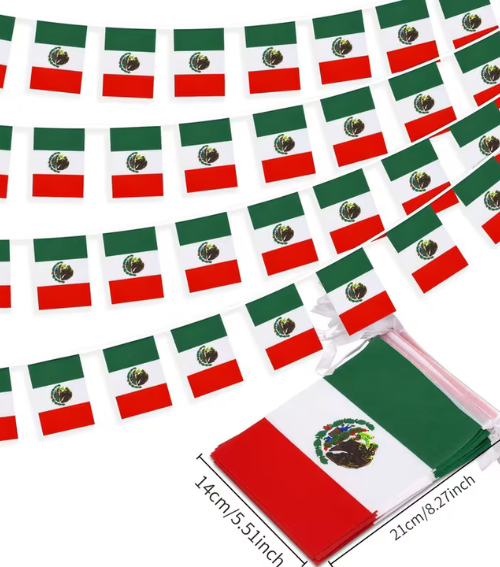 Guirnalda de Banderas del Mundo – Decoración para Fiestas Internacionales