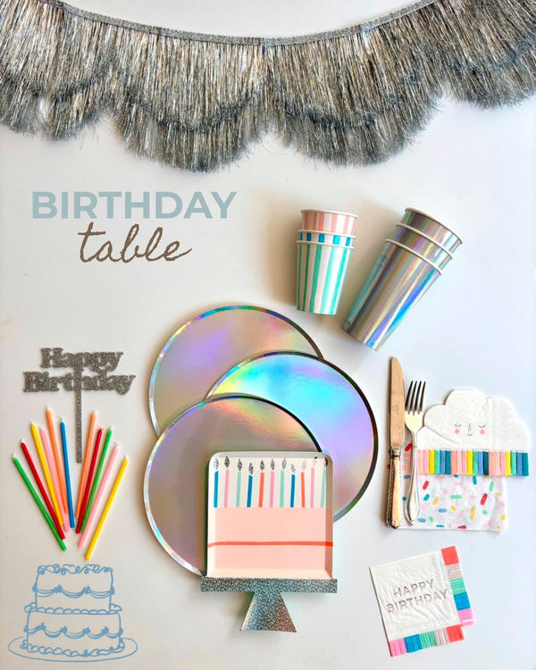 Silver Shine Birthday