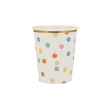 Vasos Colorful Pattern – Pack de 8 Vasos de Papel para Fiesta Temática