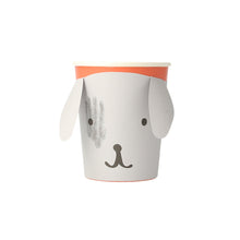Dog Cups – Pack de 8 Vasos de Papel con Diseño de Perritos para Fiestas Infantiles