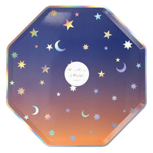 Platos Making Magic Star – Platos de Papel con Estrellas Doradas para Fiestas (Paquete de 8)