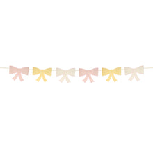 Guirnalda 3D Paper Bow – Guirnalda de Moños en Papel en Relieve para Decoración de Fiestas