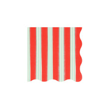 Festive Stripe Small Napkins – Servilletas Rayas Navideñas