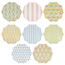 Platos Molly Mahon x Meri Meri Dinner - Pack de 8 Platos de Papel Grande