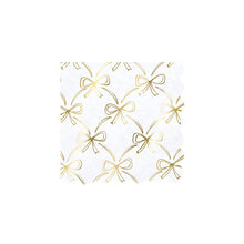 Servilletas Gold Bow – Pack de Servilletas Elegantes con Moños Dorados