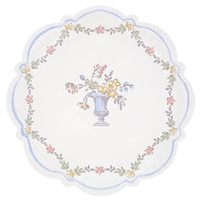 Platos Chintz Border Dinner – Pack de 8 Platos de Papel Grandes con Diseño Floral