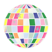 Platos Disco Ball Dinner – Paquete de 8 Platos de Papel para Fiesta Temática