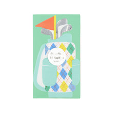Servilletas Golf Bag Shaped – Toque deportivo para tu celebración