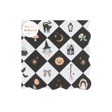 🎃 Servilletas Patchwork Halloween | 16 pzas