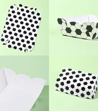 Bandejas para Snacks de Fútbol | 5 Contenedores para Papas y Botanas