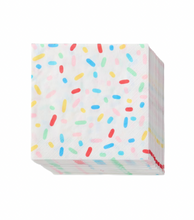 Servilletas Color Sprinkle – Pack de 30 Servilletas de papel, tamaño Grande
