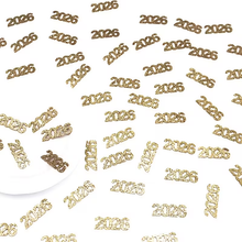 Confeti Dorado Brillante 2026 – Confeti Metálico Dorados para Fiestas de Fin de Año 2026