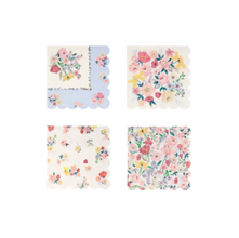 Servilletas English Garden Small – Pack de 16 Servilletas de Papel Florales