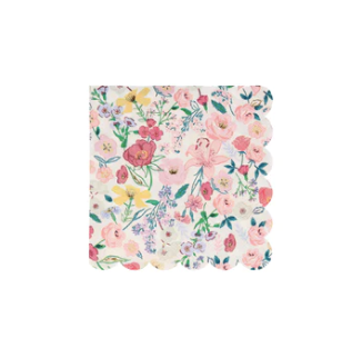 Servilletas English Garden Small – Pack de 16 Servilletas de Papel Florales