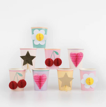 Vasos Happy Icons – Decoración colorida para fiestas