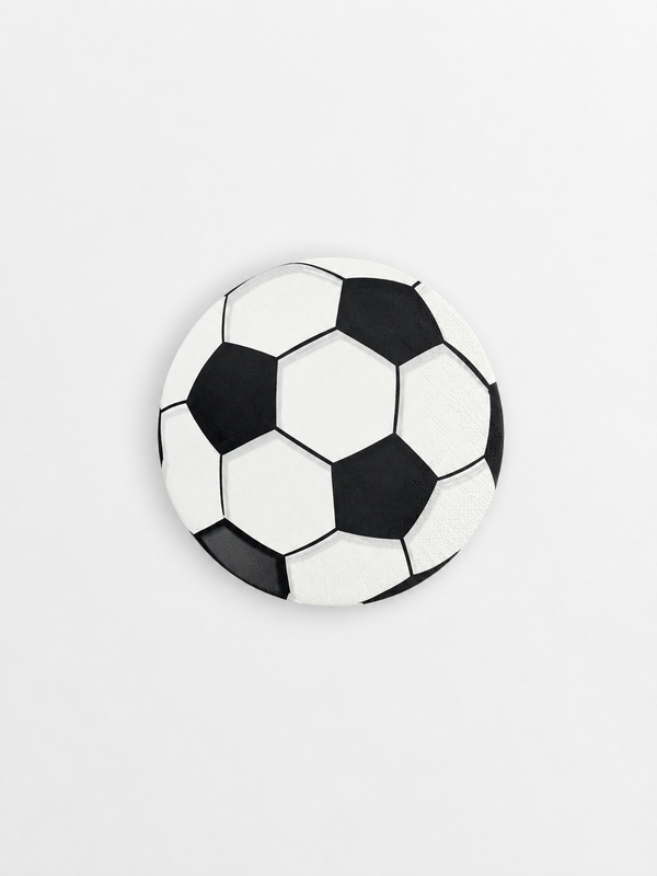 Servilletas Balón de Fútbol | Paquete con 20 piezas