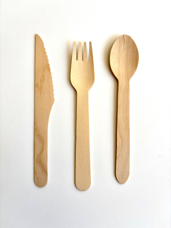 Cubiertos de Madera