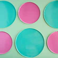 Platos Menta – Pack de 8 Platos de Papel en Color Verde Menta