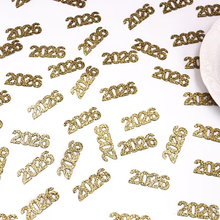 Confeti Dorado Brillante 2026 – Confeti Metálico Dorados para Fiestas de Fin de Año 2026