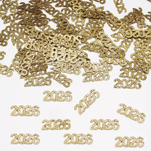 Confeti Dorado Brillante 2026 – Confeti Metálico Dorados para Fiestas de Fin de Año 2026