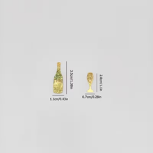 Confeti Copas & Botellas Doradas – Confeti Metálico Dorados para Fiestas Temáticas