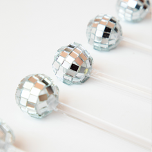 Agitadores Disco Ball (x5) – Agitadores de Bebidas con Mini Bolas Disco para Fiestas Temáticas y Retro