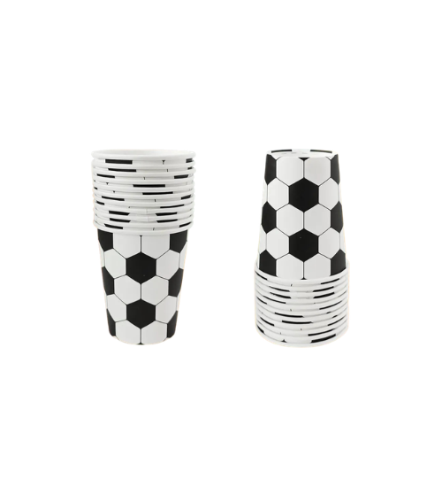 Vasos Chico Fútbol – Pack de 8 Vasos de Papel