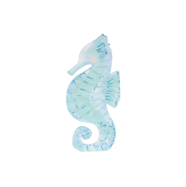 Servilletas Seahorse – Pack de Servilletas con Diseño de Caballito de Mar para Fiestas y Eventos Náuticos