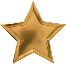 Platos Estrella – Platos de Papel con Diseño Estrella para Fiestas y Celebraciones Especiales