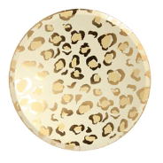 Platos Decorativos Platos Animales Safari Print 8" (Paquete de 8)